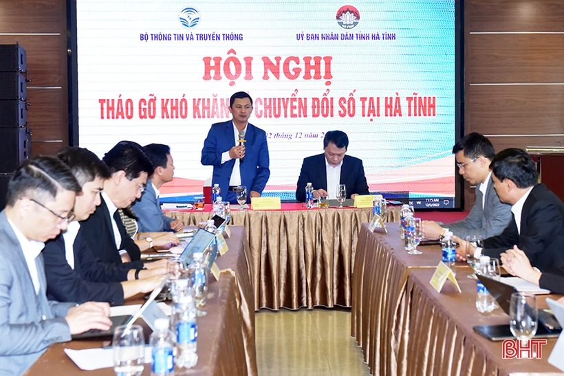 Bộ TT&TT sẽ hỗ trợ Hà Tĩnh phát triển hạ tầng số