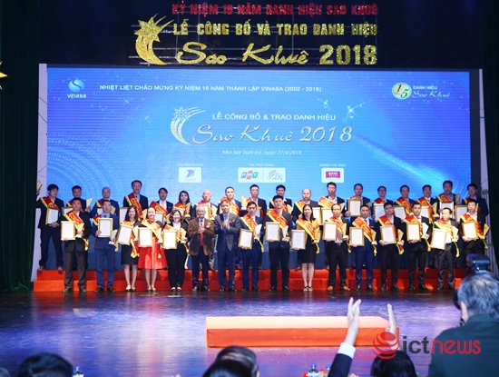 Vinh danh 73 sản phẩm, dịch vụ CNTT xuất sắc đạt Danh hiệu Sao Khuê 2018