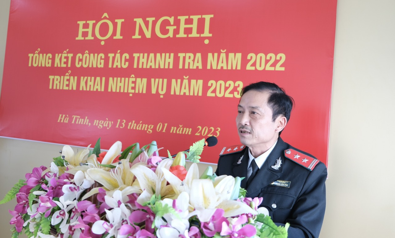 Hội nghị tổng kết công tác thanh tra năm 2022, triển khai nhiệm vụ năm 2023